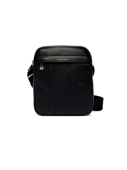 CALVIN KLEIN embossed logo reporter bag CALVIN KLEIN | LV04D3331GUB1